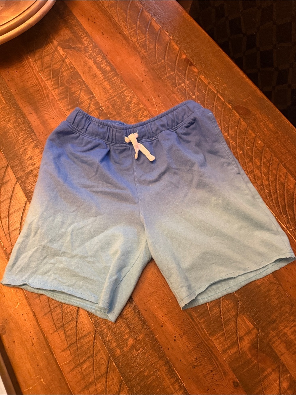Cat & Jack Blue Gradient Drawstring Athletic Shorts